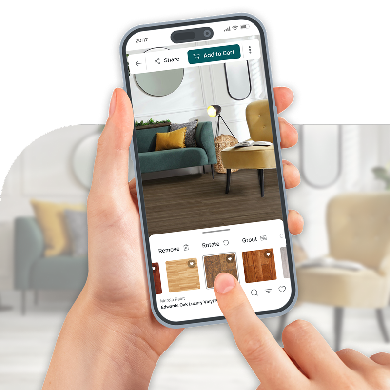 Visualize flooring products from Barton Carpets & Floor Covering in Bellmawr, NJ
